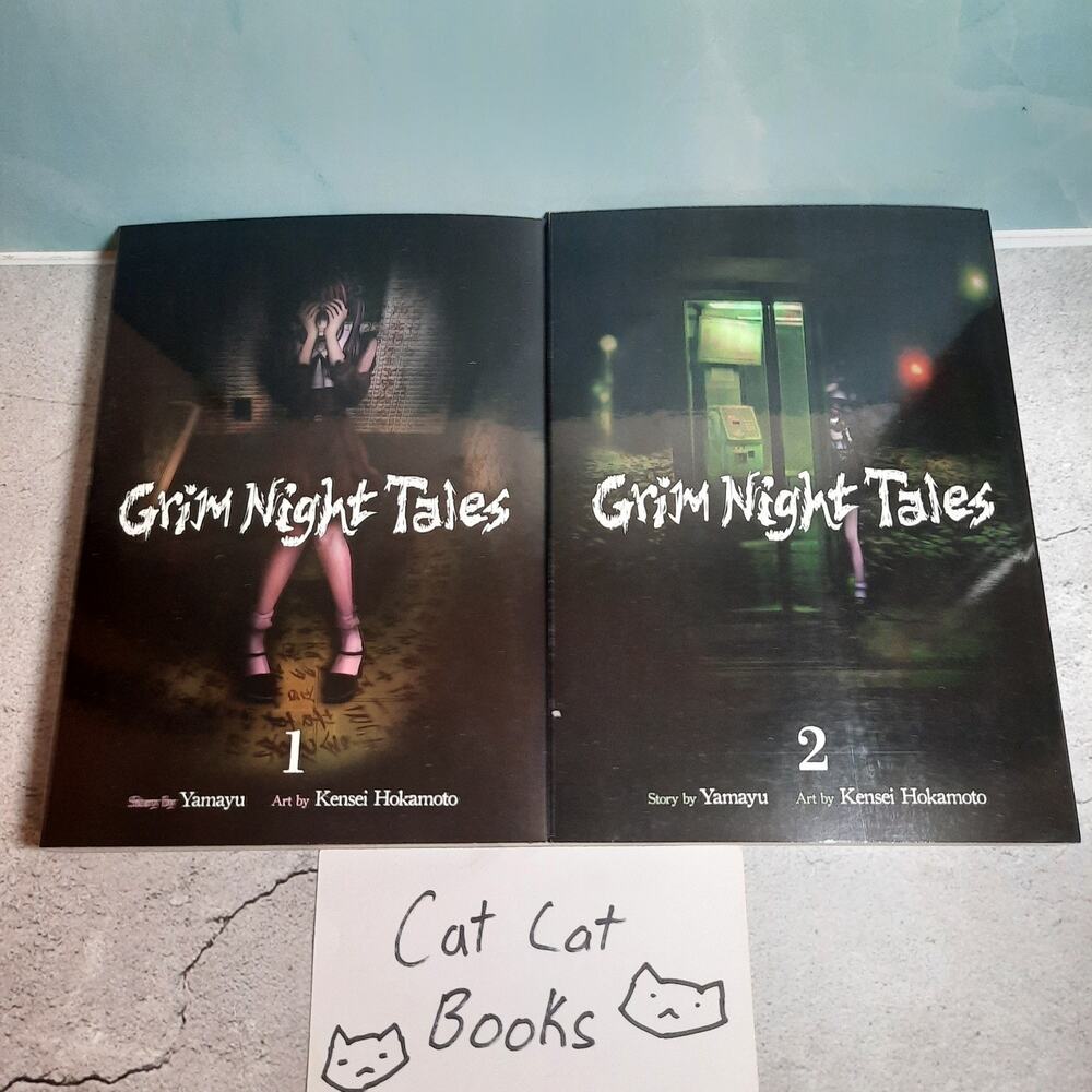 📚Grim Night Tales Vol. 1-2 Official English Manga Bundle Horror